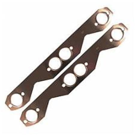 Green Arrow Equipment 1.87 Dia. Copper Embossed Exhaust Gasket for Big Block Chevrolet GR3622270